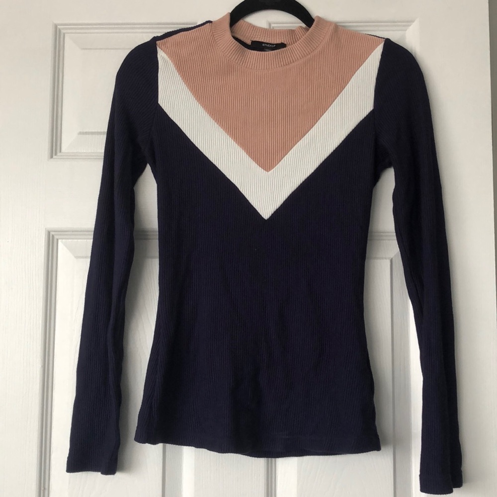 STUDIO F stripes sweater